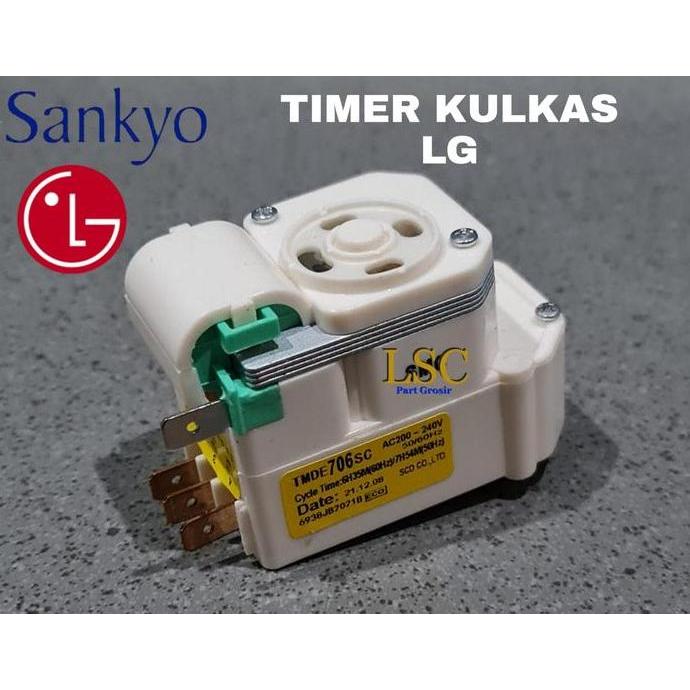 Timer Kulkas TMDE 706 SC Timer Kulkas LG 2 Pintu Sankyo Sanyo Defrost