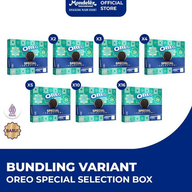 Bagiobank33 - Oreo Special Selection (Paket Isi 7), Hampers Lebaran Parsel Gift Box Untuk Orang Ters