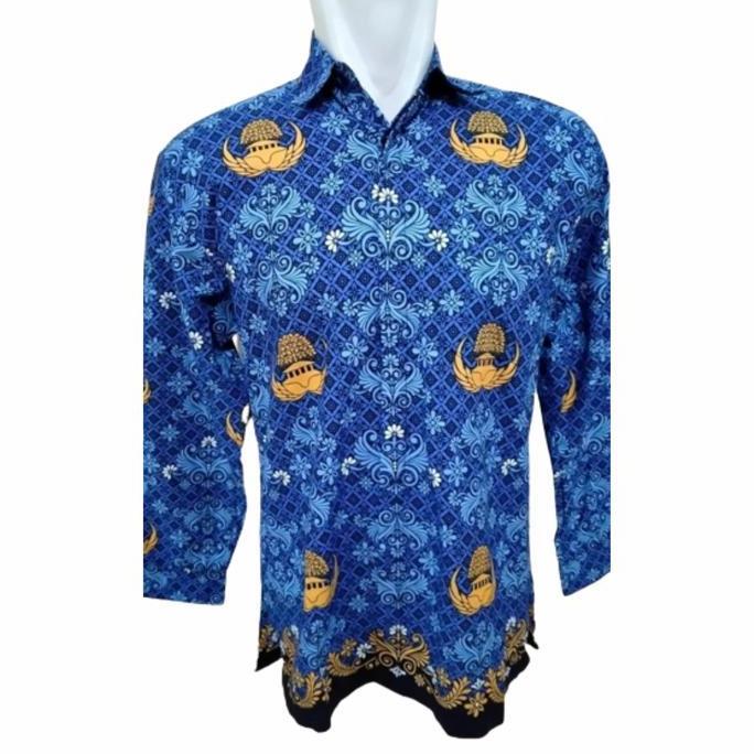Seragam Batik Korpri Pria Kemeja Batik Korpri PNS Pria