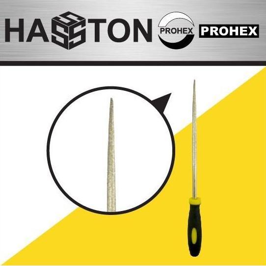 Hasston Kikir Diamond file Round Bulat 3mm