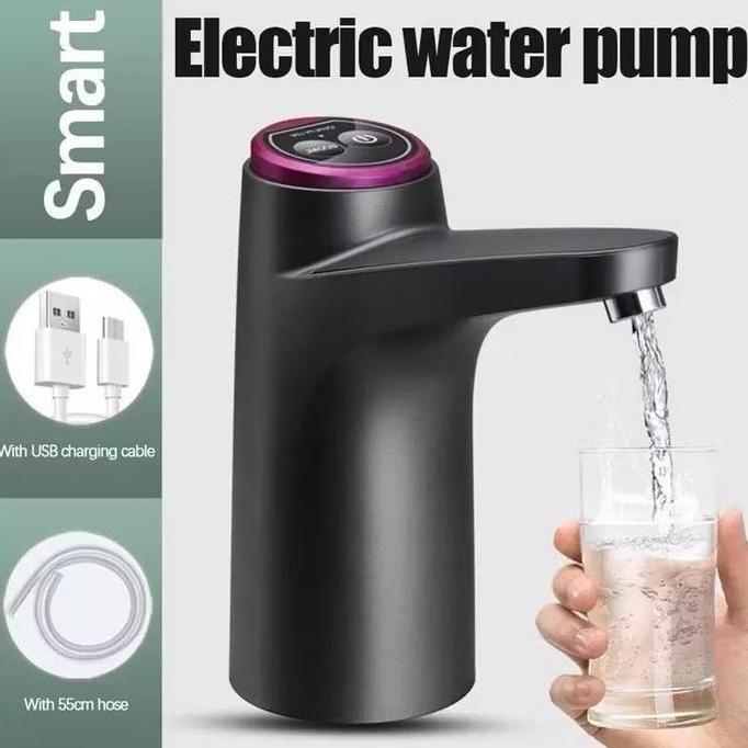 Wimzard - [NEWDESIGN] Pompa Air Galon Elektrik Water Electric Pump Premium  Portable Dispenser Kran 