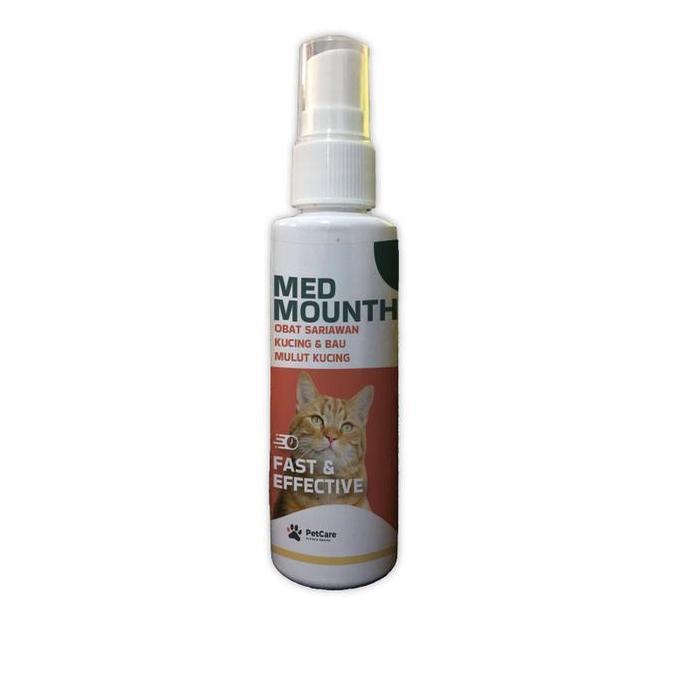 OBAT SARIAWAN BAU MULUT KUCING MED MOUNTH 60ML AMPUH