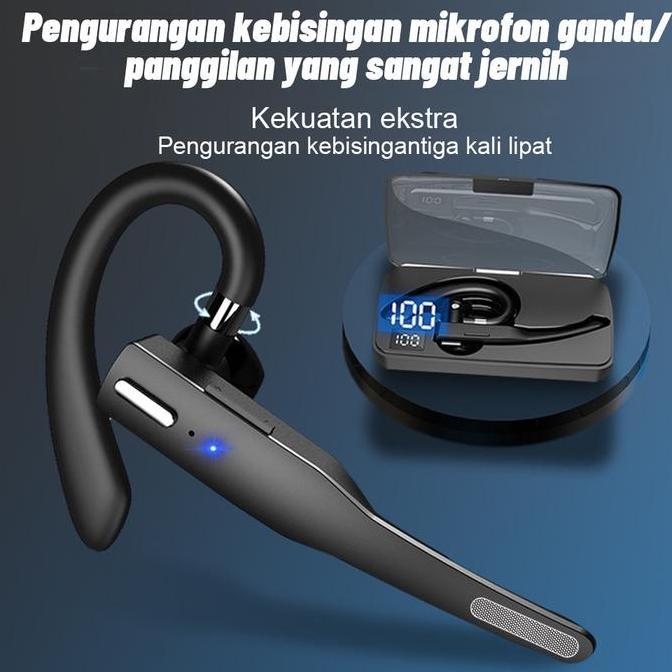 YYK-520/YYK-525 Headset Bluetooth Untuk Ponsel V5.2 Dengan Tampilan