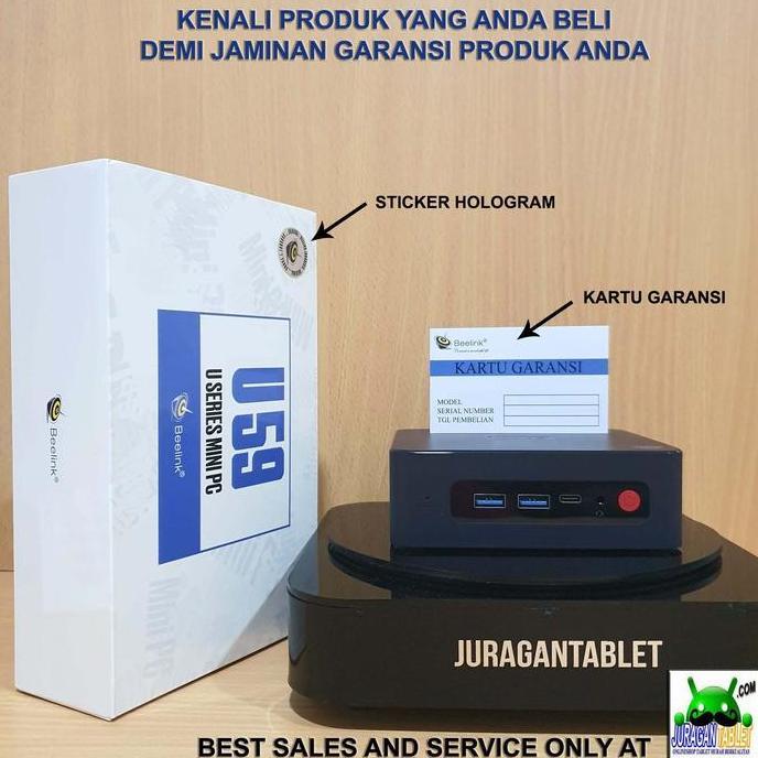 Mini Pc Beelink U59 Pro 16/500Gb Ssd Intel N5105 Hdmi Windows 11 Pro