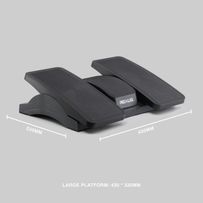 Rexus Angle Pedestal Ergonomic Footrest / Foot Rest / Footrest ergo / Rexus Pedestal