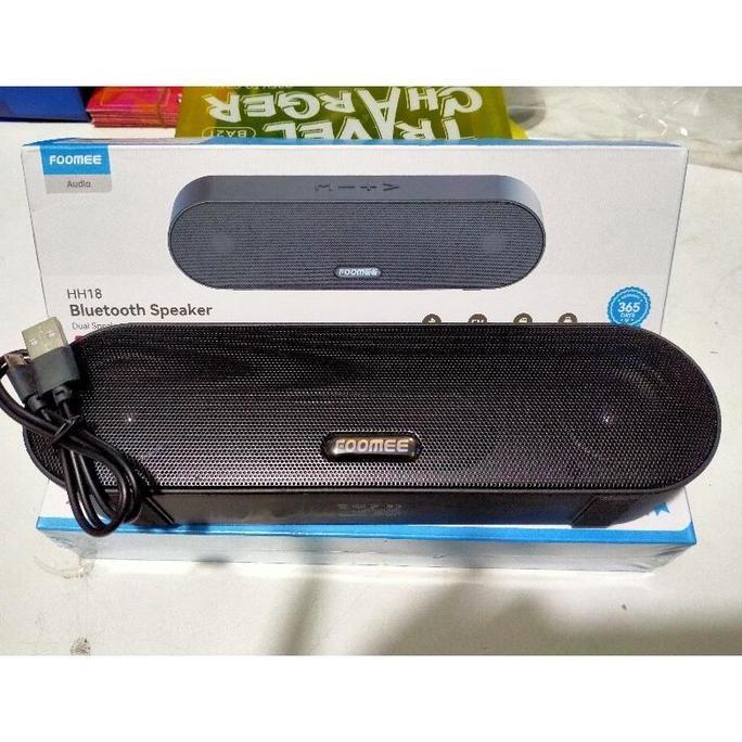 Foomee HH18 Bluetooth Speaker Dual Speaker & Diaphragm Hifi Sound