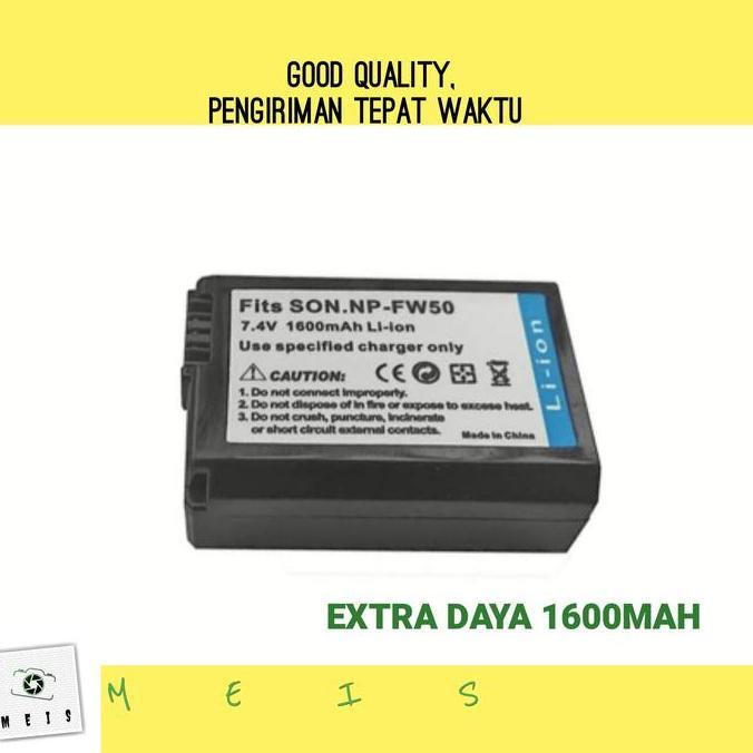 TERMURAH - Baterai Kamera Sony A6100 A6300 A6400 A6500 - Batre Battery