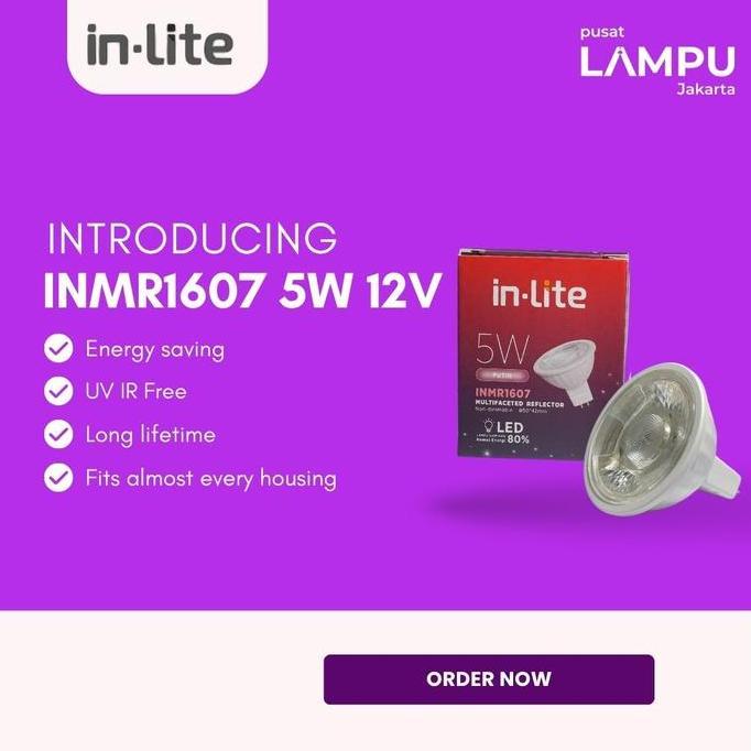 Sale Inlite 12V Mr16 Led 5Watt 12Volt Non Dimmable Inlite 12V 5W