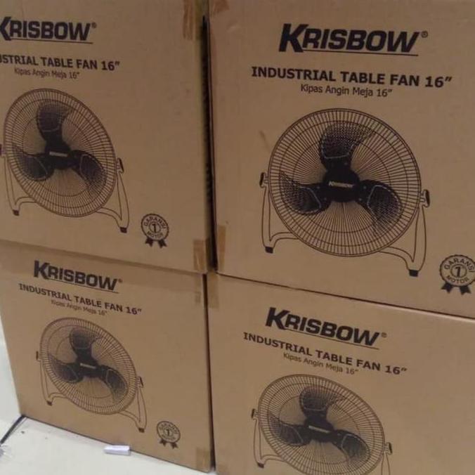 Krisbow Industrial Table Fan 16 Inch Kipas Angin
