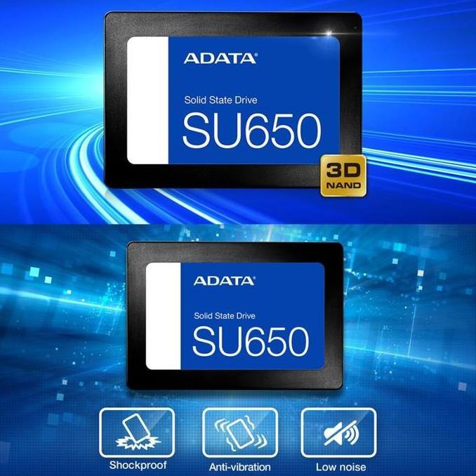 NEW Storage SSD Adata SU650 2TB - 2,5" Sata III - SSD ADATA 2TB SU650