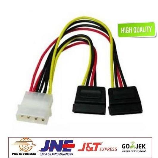Kabel Power ATA To SATA Double