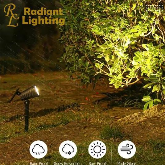 Lampu Sorot Taman Solar Tenaga Surya / Lampu Teras