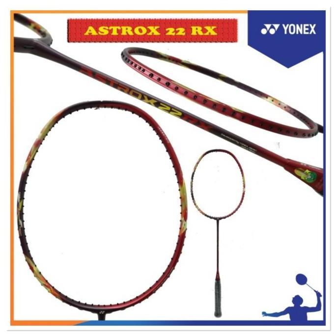 Raket Badminton New Yonex Astrox 22 Rx +Senar +Grip Original