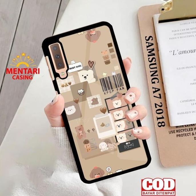 Case SAMSUNG A7 2018 CASING SAMSUNG A7 2018 [ CUTE ] Mentari casing