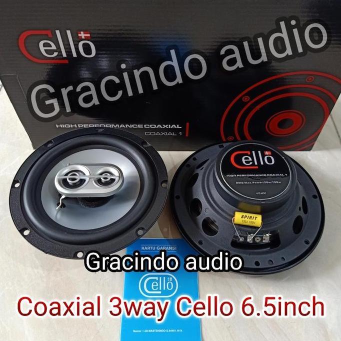 Speaker Coaxial Cello 6.5 inch Original Cello