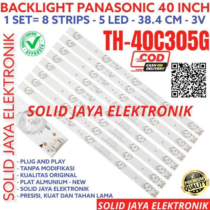 GRATIS ONGKIR - BACKLIGHT LED PANASONIC TH40C305 TH40C305G TH-40C305 LAMPU BL 5K 40C