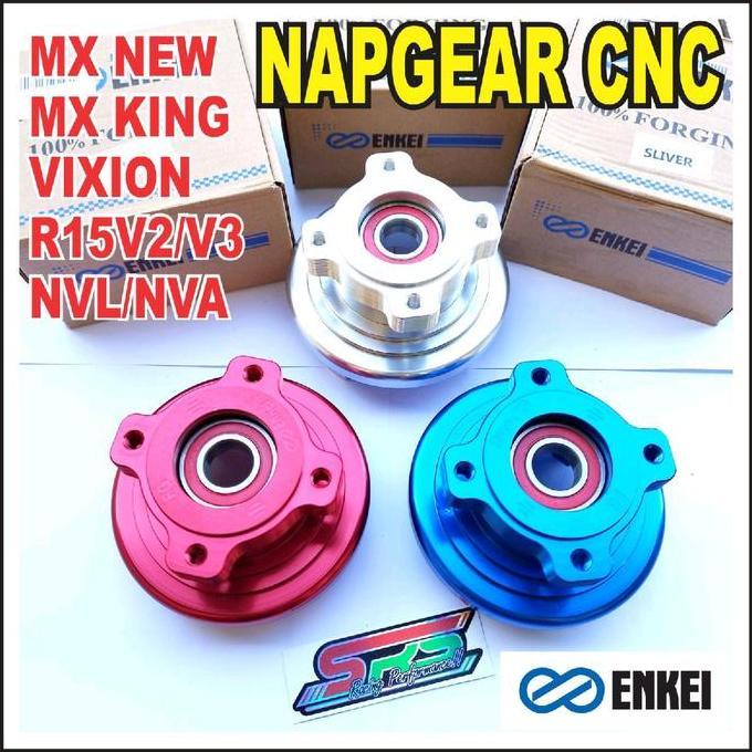 Nap Gear Napgear CNC ENKEI MXNEW MXKING VIXION R15 BAUT 4
