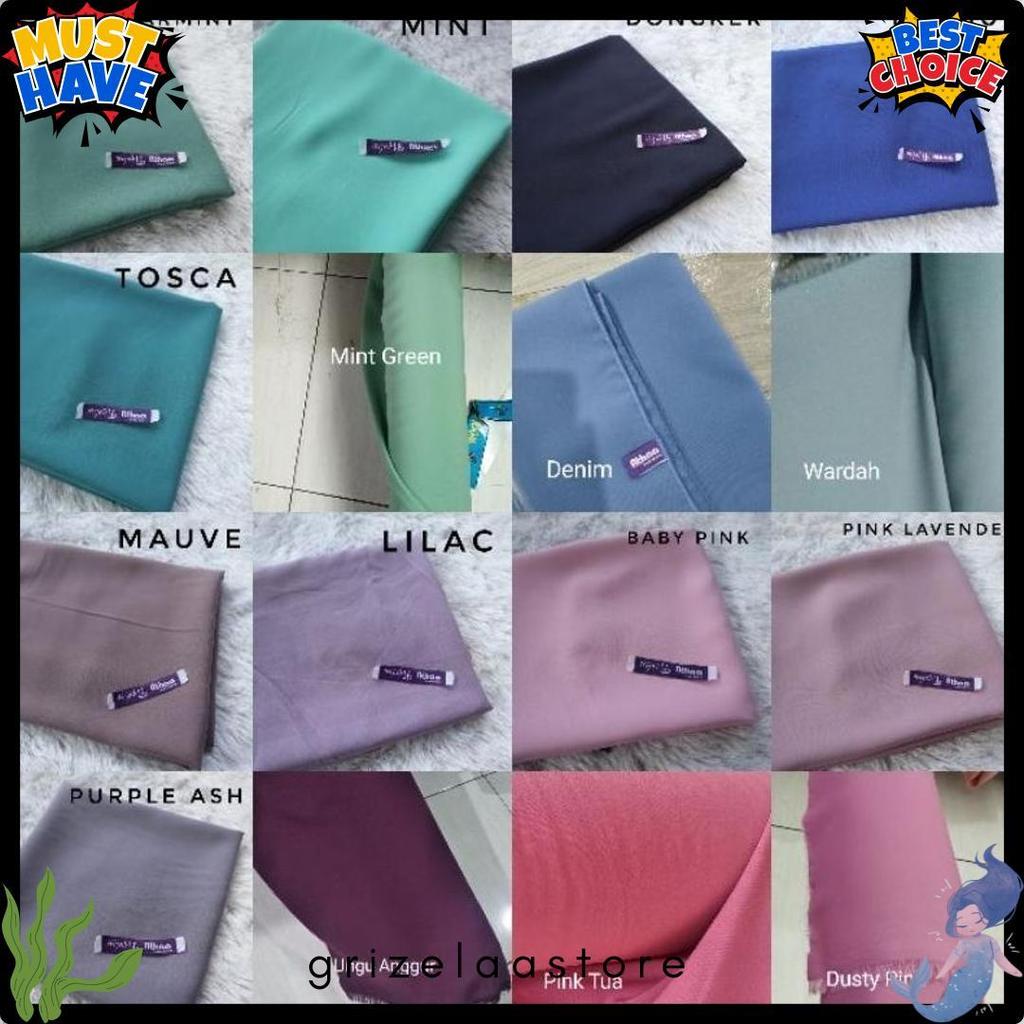 Jilbab Segiempat Wolfis / Khimar Segi Empat Wolfis Polos 120 X 120