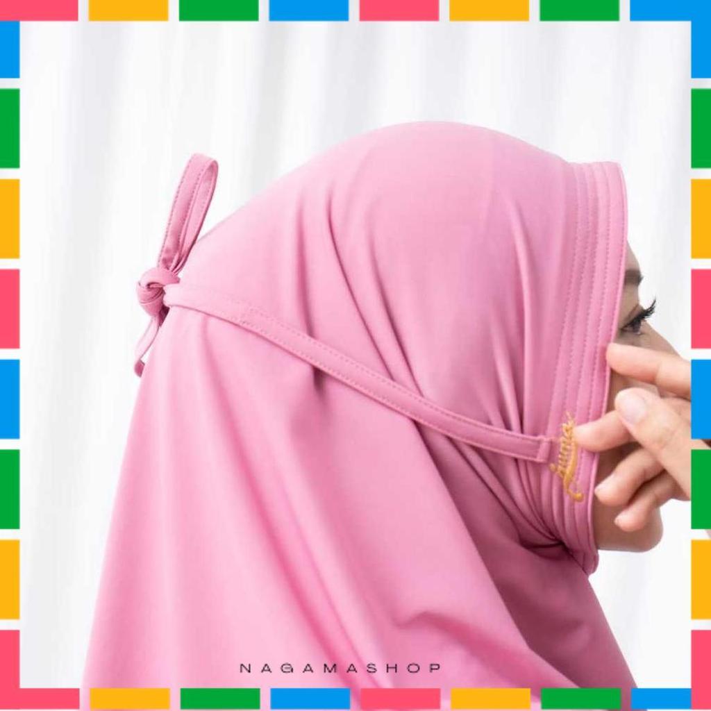 Juma Hijab Instan Jilbab Syria Tali Non Ped