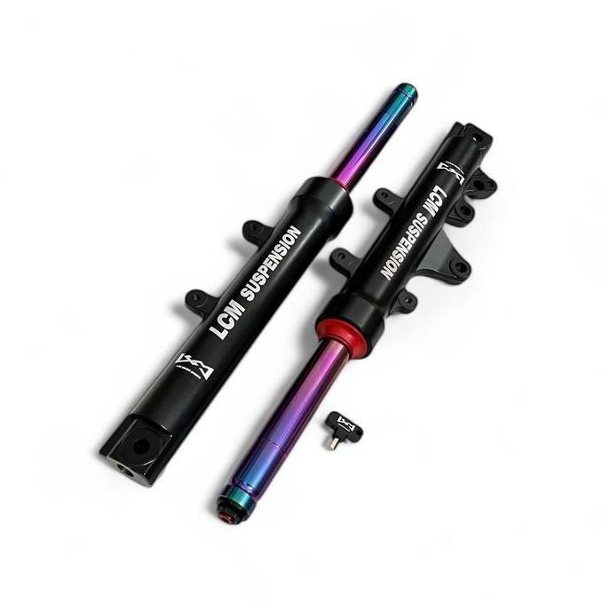 TERBARU - shock lcm original aerox preload pnp as rainbow shock depan lcm aerox original