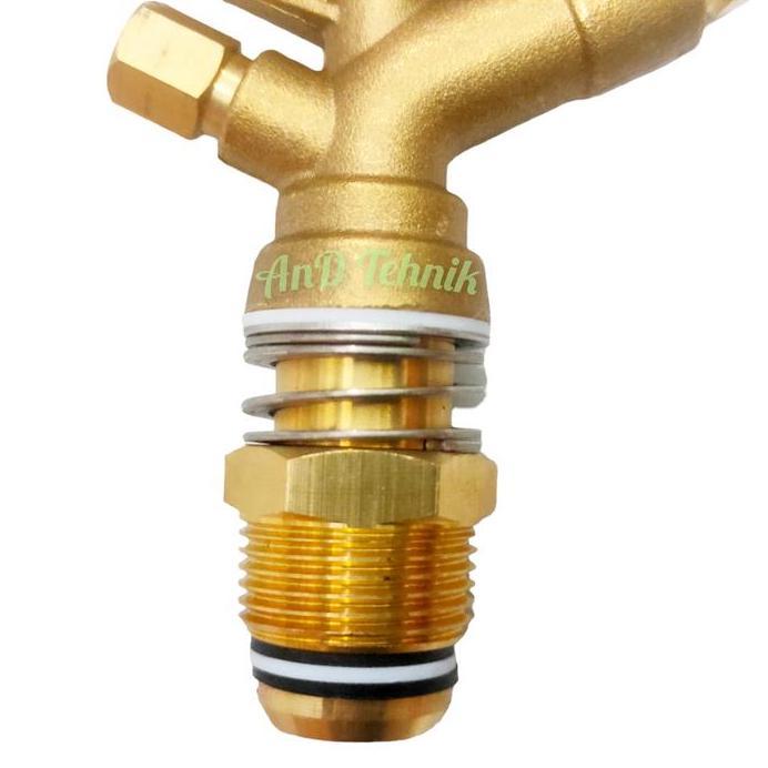 Sprinkler Taman Kuningan / Tabok / Brass Pulsating Sprinkler 3/4 Inch