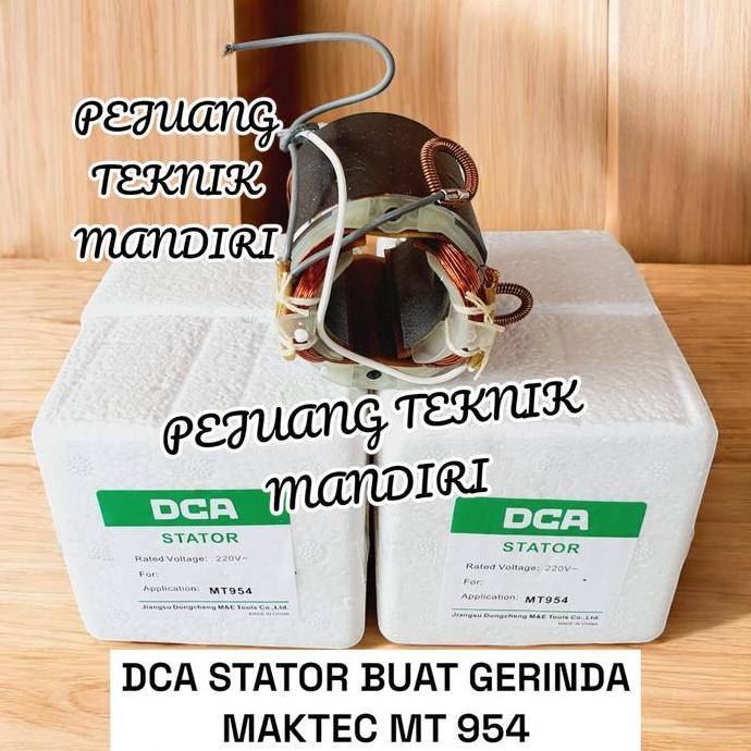 Ready DCA STATOR GERINDA MAKTEC MT954 MT 954 / RUMAH ARMATURE STATOR MAKTEC MT 954 MERK DCA