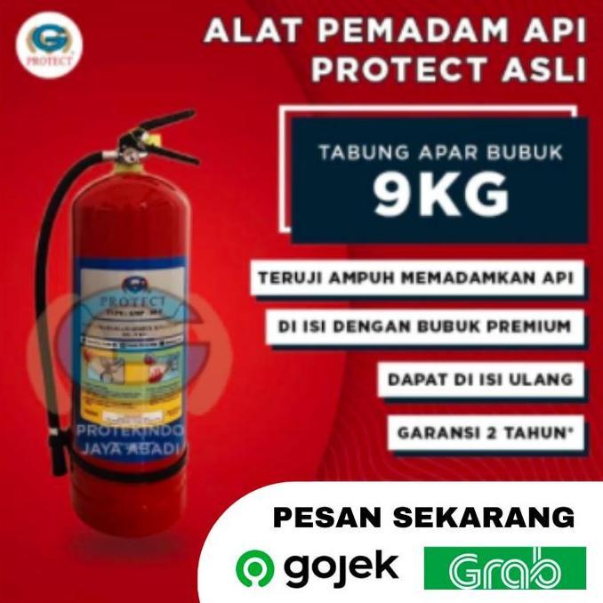 Promo Apar 9 Kg Protect Powder / Alat Pemadam Kebakaran / Apar 9Kg