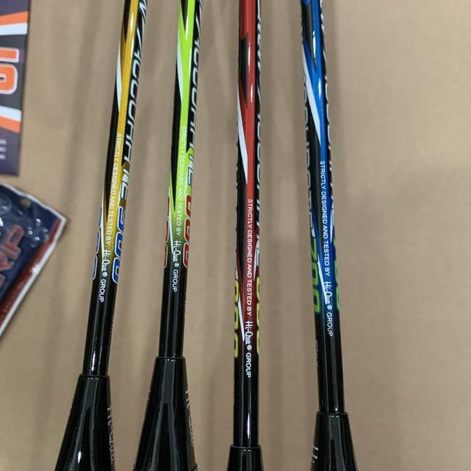Raket Badminton Hiqua Hq New Accurate 600/700/800/900 + Grip Original
