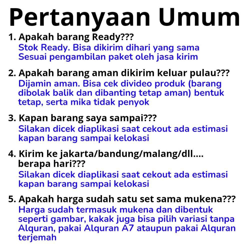 sale seserahan alat sholat/ mahar seperangkat alat sholat/ mukena seserahan pernikahan/ seperangkat 