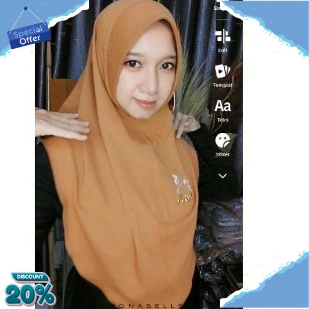 Hijab Instan Fo Pet Marisa Jersey Barbara