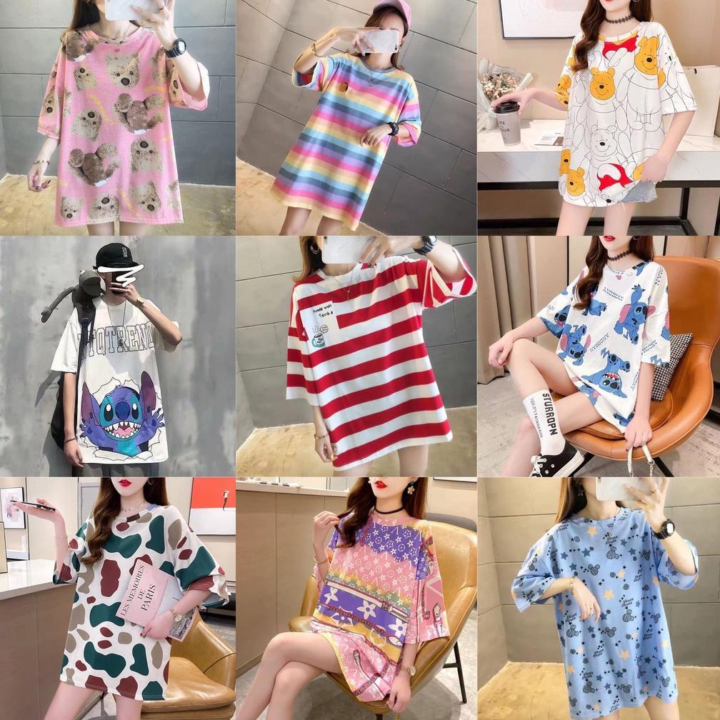 PAKET HEMAT SALE - OVERSIZE TEE | Kaos oversize wanita premium kaos big size kaos korean oversize te