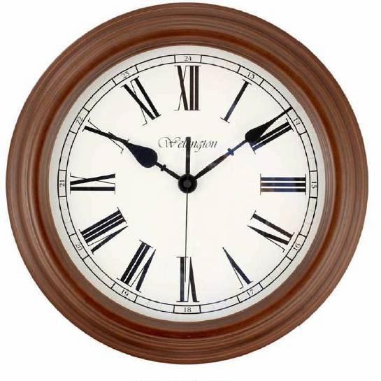 Jam Dinding Kayu Wellington Seiko 601340 Original Mesin Seiko Sweep