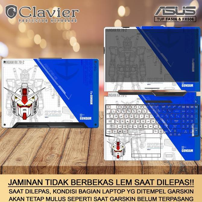 Cover Garskin Laptop Asus TUF Gaming F15 FX506 FX506H FX506HF Bening