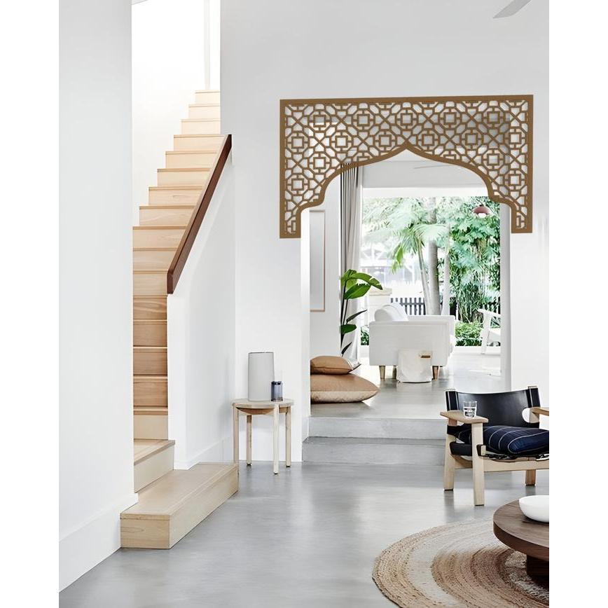 Hiasan Ornamen Pintu Mushola Rumah | Krawangan Pintu Mushola V2