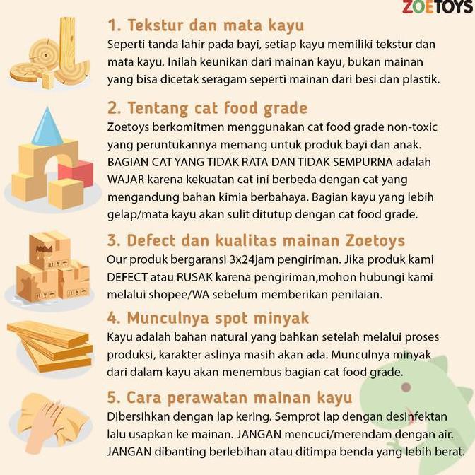 Zoetoys Montessori Tray | mainan edukasi | mainan anak | edutoys