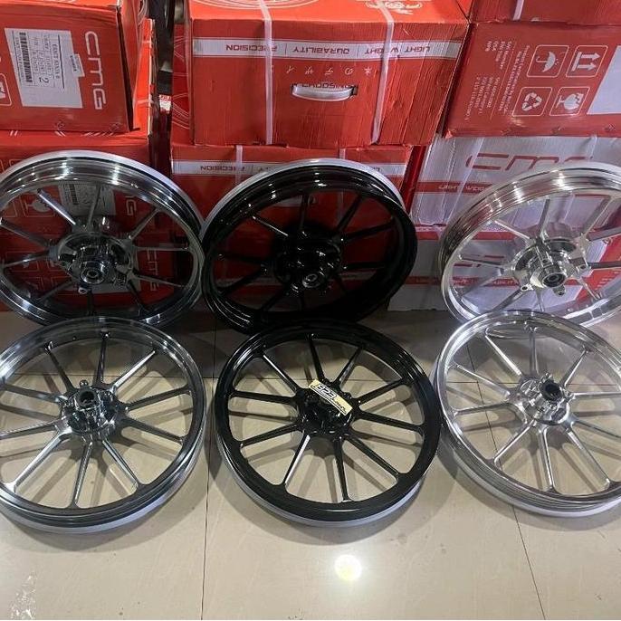 velg cmg ninja rr r ss cnc original cmg palang 7 marchesini oz lebar 185 250 ring 17 cmg ninja ss ri