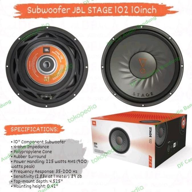 Subwoofer 10" JBL STAGE 102 10inch