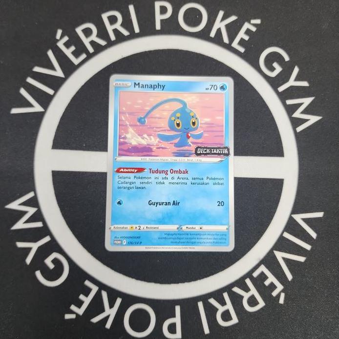 Manaphy Promo Deck Taktik Kartu Pokemon TCG Indonesia