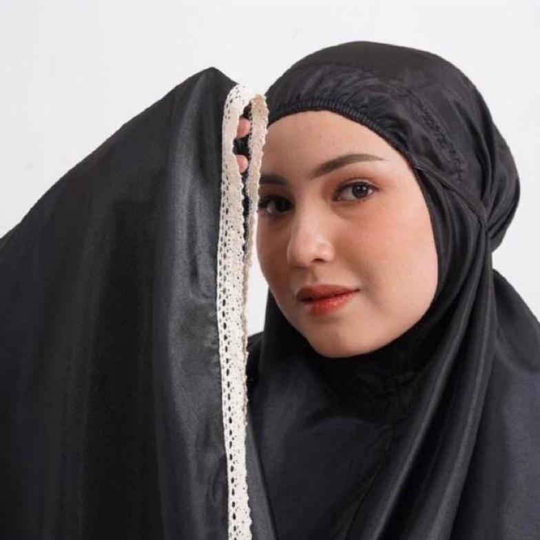 Terlaris Mukena Travel Mini Polos Size Jumbo | Mukena Traveling Terkecil Seukuran HP