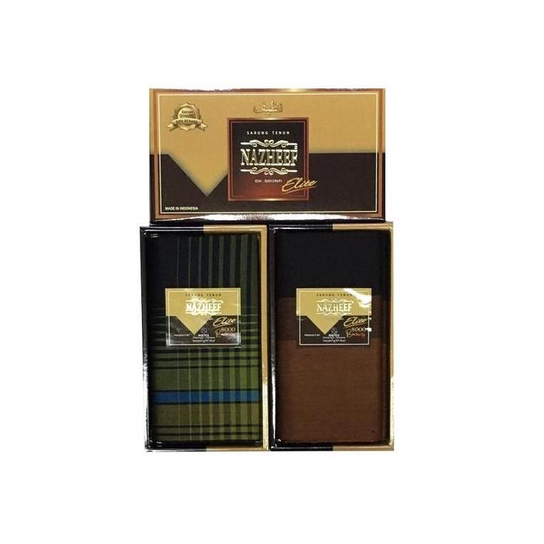 Murah Grosir 10pc - Sarung Tenun Nazheef Elite 8000 Benang Non COD