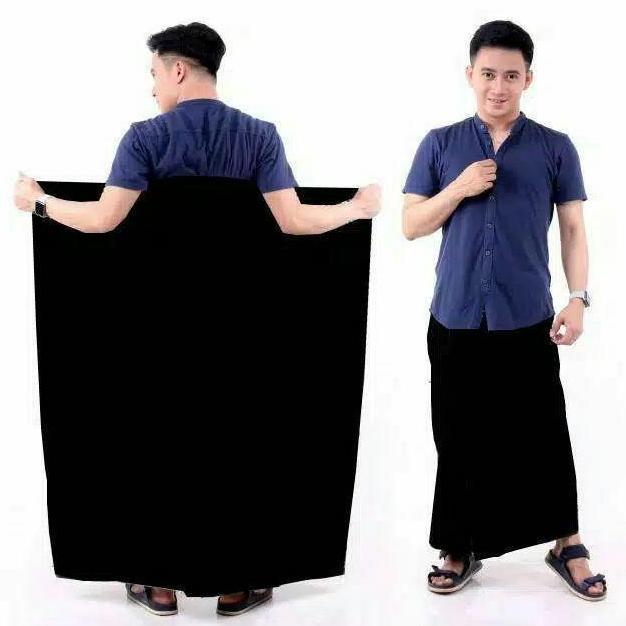 Murah Sarung Hitam Polos / sarung polos / sarung putih polos Muslim Santri Muslim Santri Non COD