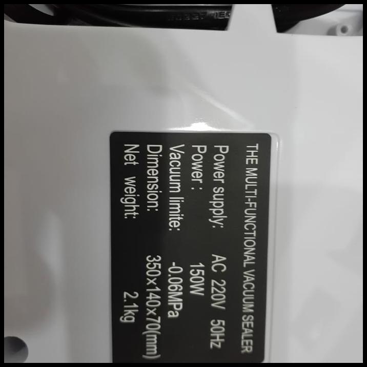 TERBARU VACUUM SEALER MATRIX MTX-280/2SD VAKUM MAKANAN KERING