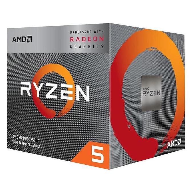 TERMURAH - AMD Ryzen 5 3400G with Radeon RX Vega 11 Graphics