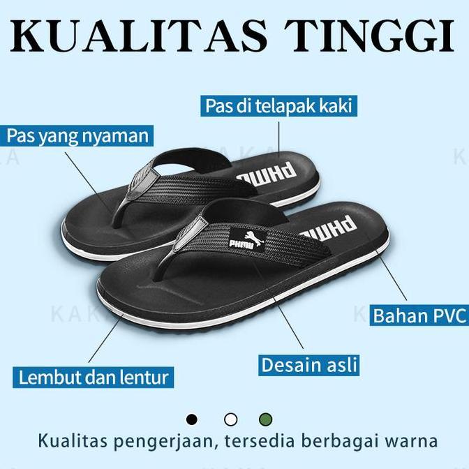 Sandal Cowok Keren Sandal Jepit Pria Sandal Pria Dewasa Terbaru 202 Sandal Karet Pria Sandal Laki La