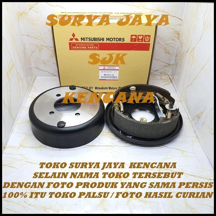 DISKON TROMOL REM TANGAN KOMPLIT PS125 CANTER MK448139 