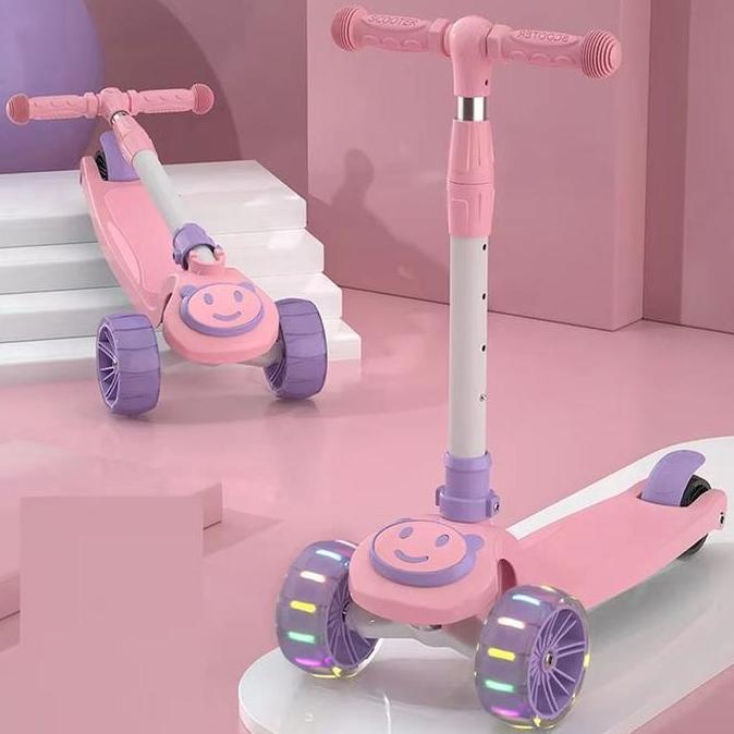 Scooter Anak 3 Roda Kickscooter Otoped 21 Skuter Kids Balance Lipat Plastik