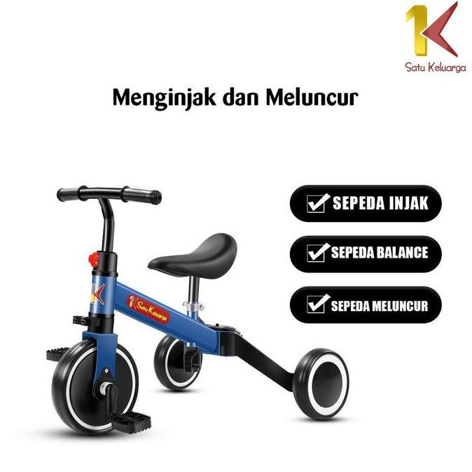 VERNIZCO [EKSKLUSIF TOKO MAMA GIGI] SK M97 Mainan Sepeda Dorong Roda 3 Anak Sepeda KeseimbanganToysK