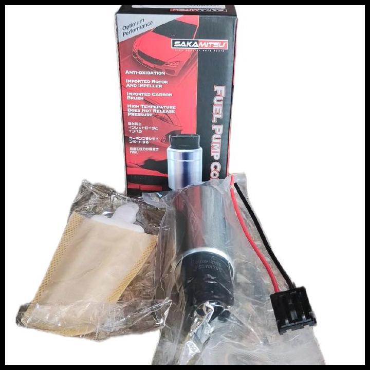 HOT DEAL FUEL PUMP POMPA BENSIN SAKAMITSU SOKET PIN  KECIL TOYOTA VIOS, GREAT, SOLUNA, KIJANG EFI EN