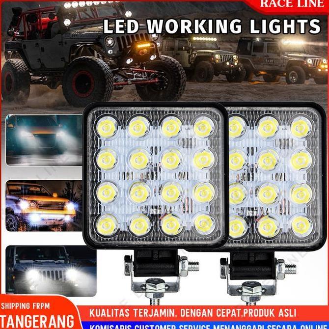 CHICKLEP Lampu Sorot Mobil/Lampu Tembak Mobil 12 Volt / Lampu Sorot LED Mobil / Lampu Tembak Truk / 