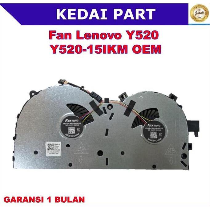 NEW Fan Lenovo Y520 Y520-15IKM R720-15IKBM OEM